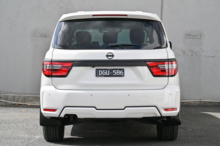 2024 Nissan Patrol Ti Y62 MY24 4X4 Dual Range Moonstone White