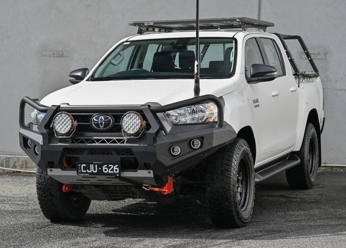 2023 Toyota Hilux SR GUN126R 4X4 Dual Range Glacier White