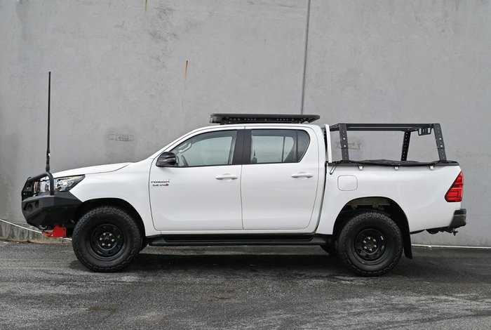 2023 Toyota Hilux SR GUN126R 4X4 Dual Range Glacier White