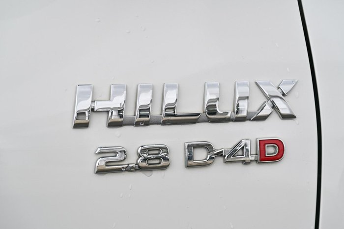 2023 Toyota Hilux SR GUN126R 4X4 Dual Range Glacier White