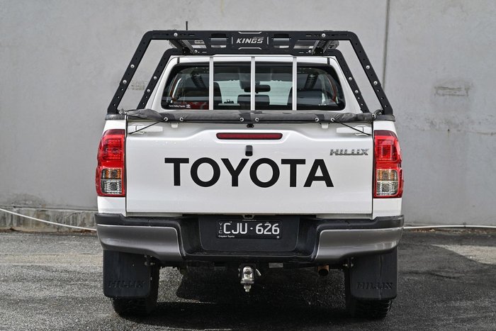 2023 Toyota Hilux SR GUN126R 4X4 Dual Range Glacier White