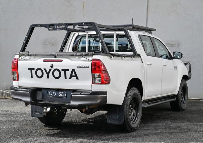 2023 Toyota Hilux SR GUN126R 4X4 Dual Range Glacier White