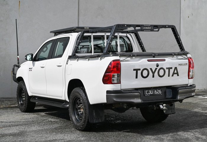 2023 Toyota Hilux SR GUN126R 4X4 Dual Range Glacier White