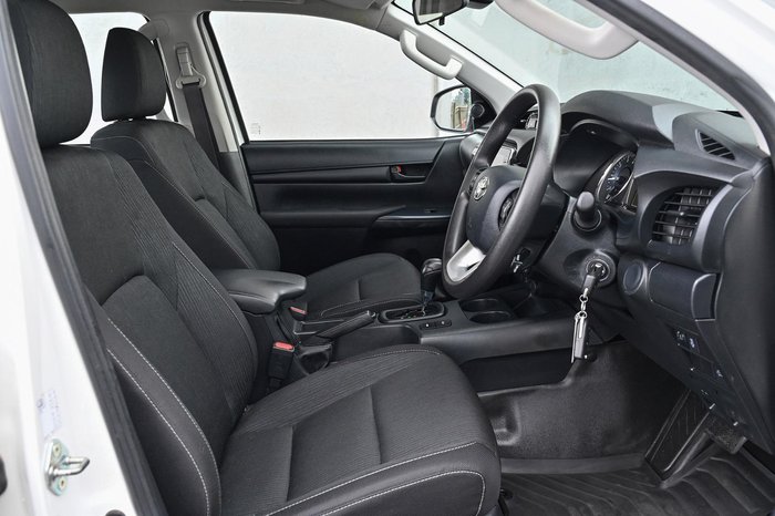 2023 Toyota Hilux SR GUN126R 4X4 Dual Range Glacier White