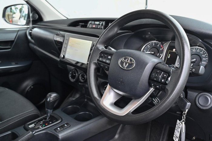 2023 Toyota Hilux SR GUN126R 4X4 Dual Range Glacier White