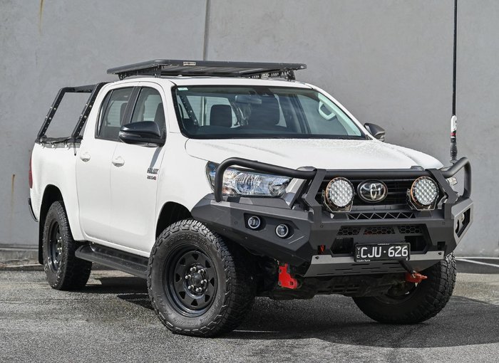 2023 Toyota Hilux SR GUN126R 4X4 Dual Range Glacier White
