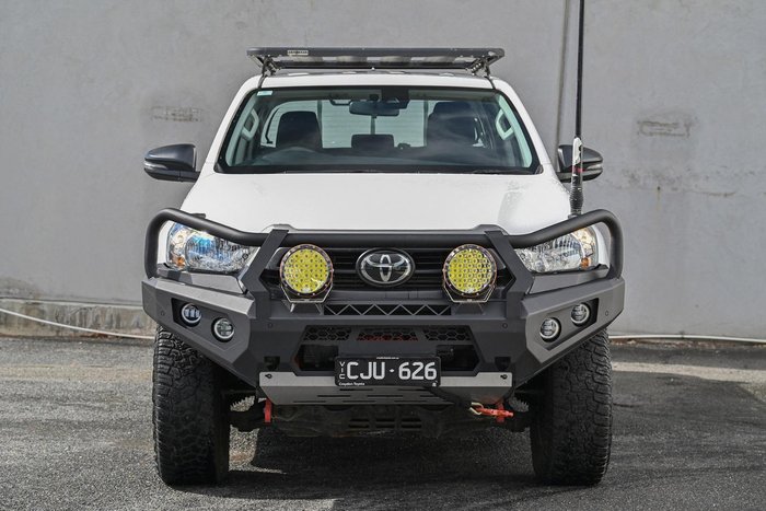 2023 Toyota Hilux SR GUN126R 4X4 Dual Range Glacier White