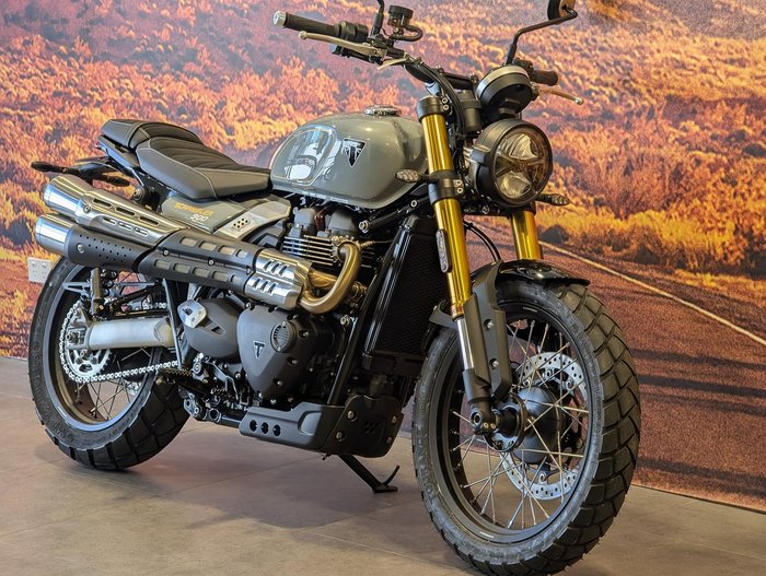 2026 Triumph Scrambler 900 Scrambler Grey