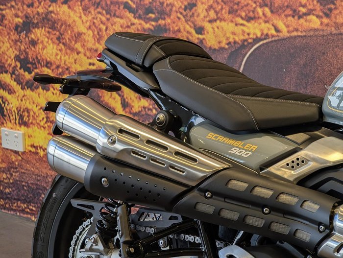 2026 Triumph Scrambler 900 Scrambler Grey