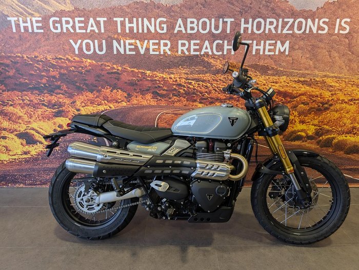 2026 Triumph Scrambler 900 Scrambler Grey