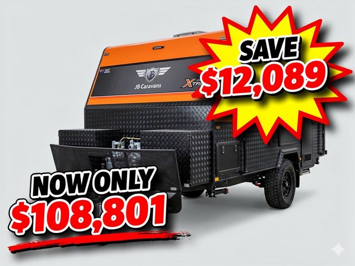 2026 JB Caravans 17'10 Dirt Road Xtreme Rd Save $8,516 Was $120,890