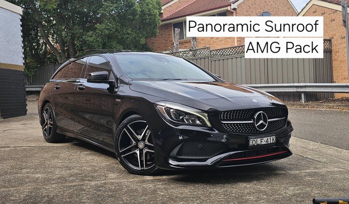 2016 Mercedes-Benz CLA-Class CLA250 Sport X117 Four Wheel Drive Cosmos Black