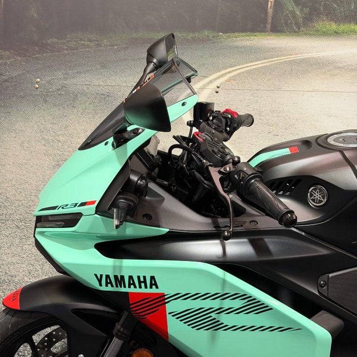 2025 Yamaha YZF-R3 Green