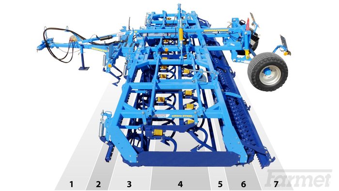 0 Farmet Kompactomat K600 Ps Pre-Sowing Cultivator Ex Demo BLUE