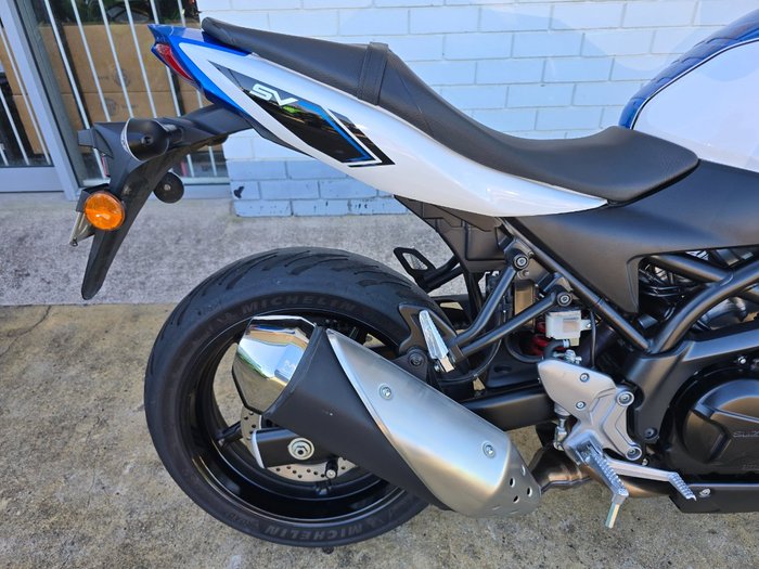 2018 Suzuki SV650 White