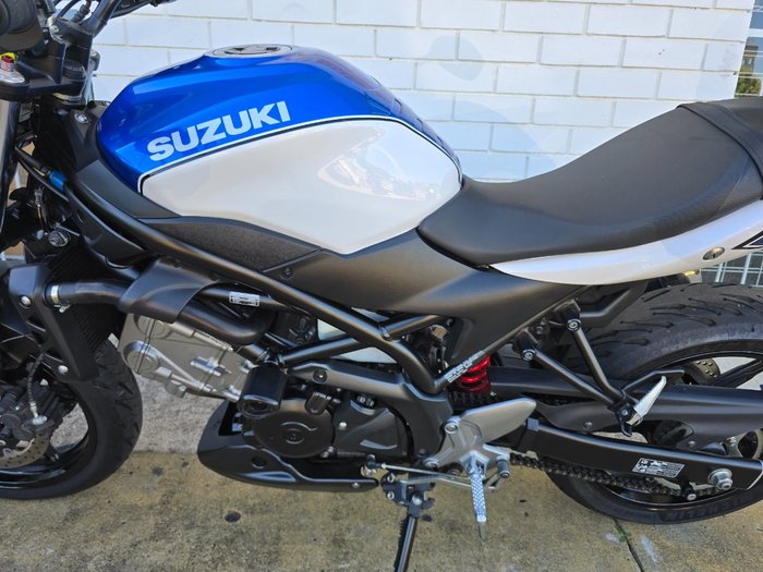 2018 Suzuki SV650 White