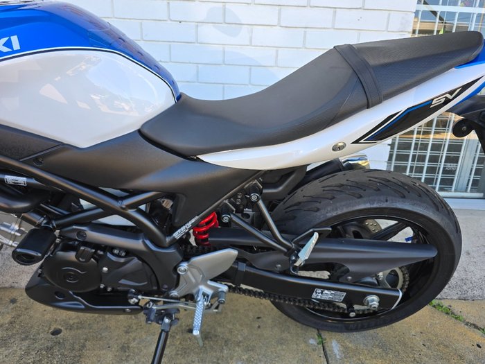 2018 Suzuki SV650 White