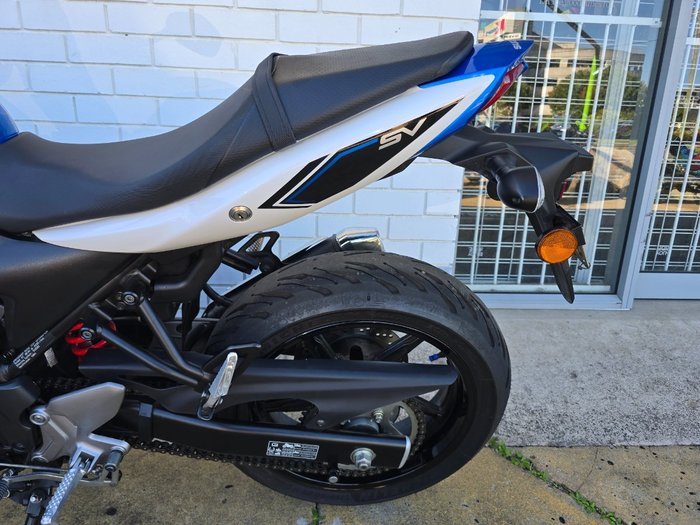 2018 Suzuki SV650 White