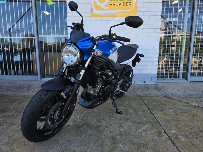 2018 Suzuki SV650 White