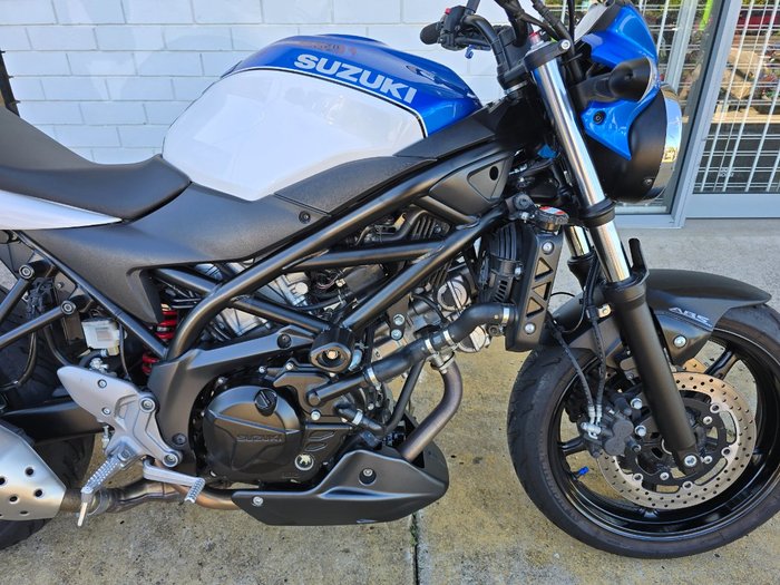 2018 Suzuki SV650 White
