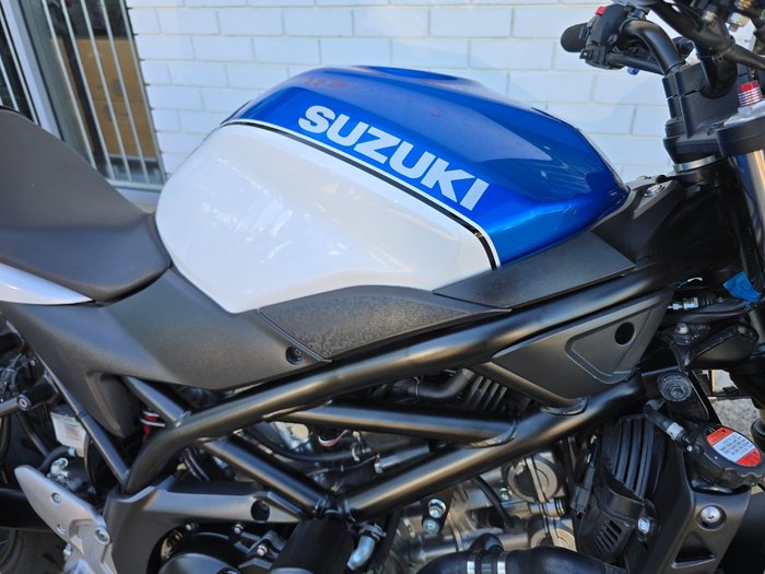 2018 Suzuki SV650 White