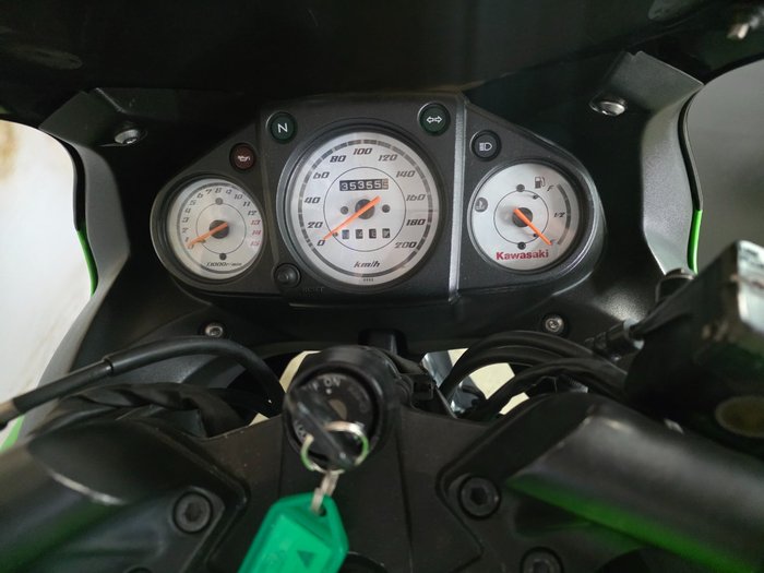 2012 Kawasaki NINJA 250R (EX250) GREEN