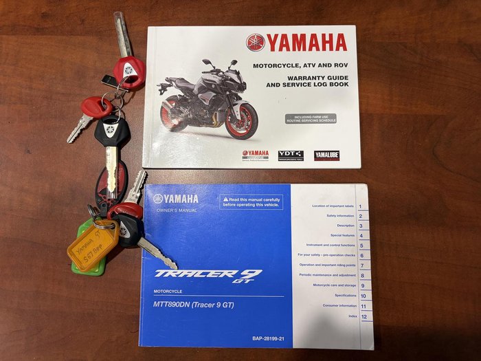 2022 Yamaha Tracer 9 GT MT Grey