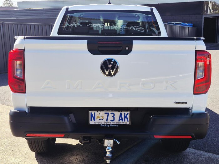 2025 Volkswagen Amarok TDI405 Core NF MY25 4X4 Dual Range Clear White