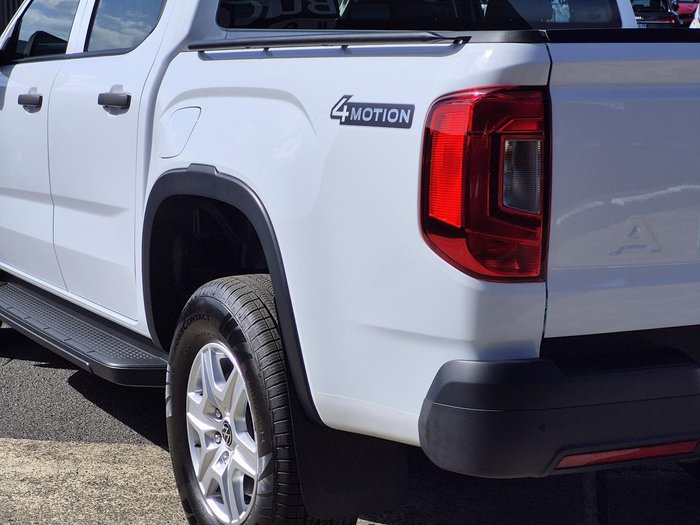 2025 Volkswagen Amarok TDI405 Core NF MY25 4X4 Dual Range Clear White