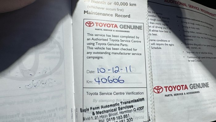 2010 Toyota Hilux SR5