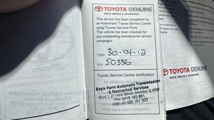 2010 Toyota Hilux SR5