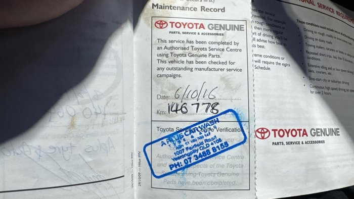 2010 Toyota Hilux SR5