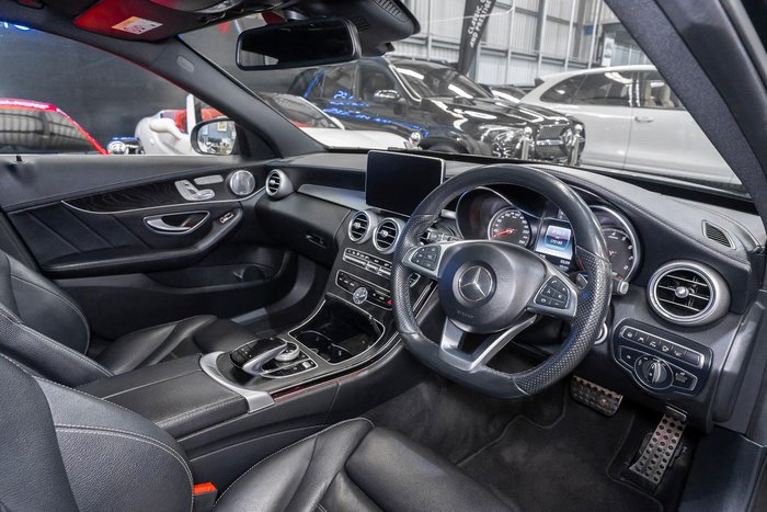 2017 Mercedes-Benz C-Class C300 S205 Obsidian Black