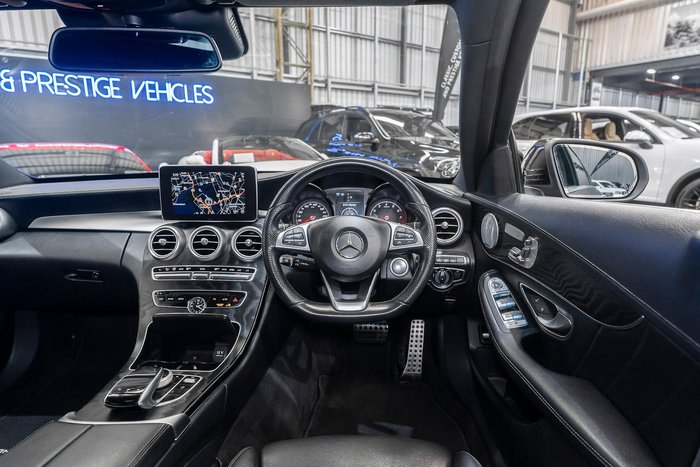 2017 Mercedes-Benz C-Class C300 S205 Obsidian Black