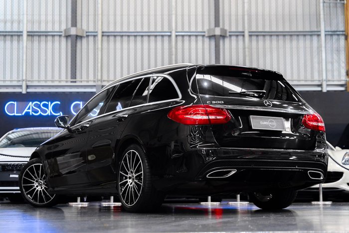2017 Mercedes-Benz C-Class C300 S205 Obsidian Black