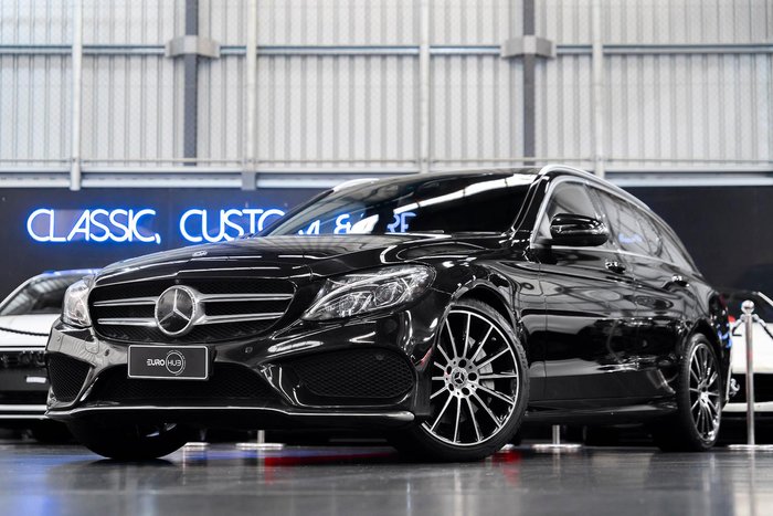 2017 Mercedes-Benz C-Class C300 S205 Obsidian Black