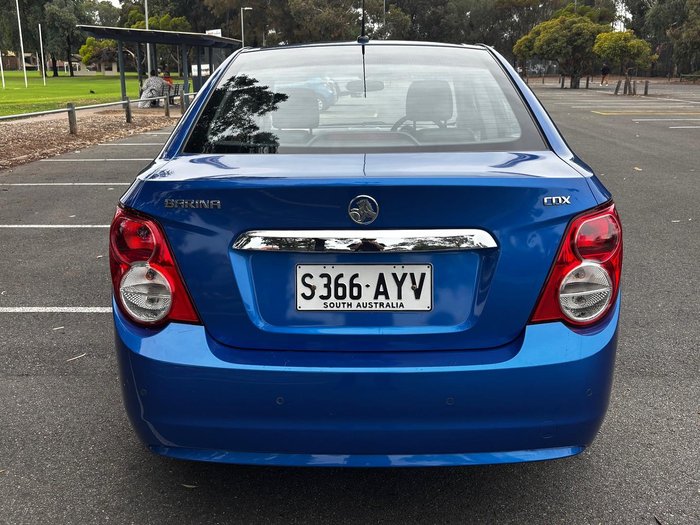 2013 Holden Barina CDX TM MY13 Boracay Blue