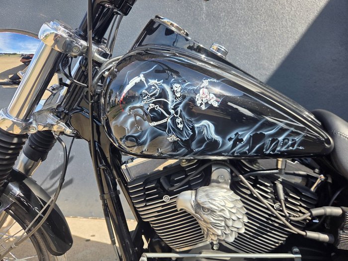 2014 HARLEY-DAVIDSON FXDWG WIDE GLIDE BLACK