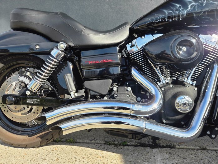2014 HARLEY-DAVIDSON FXDWG WIDE GLIDE BLACK