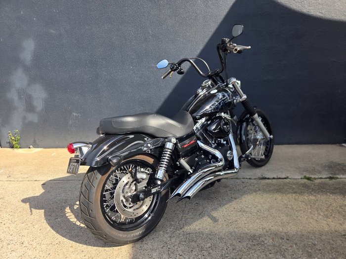 2014 HARLEY-DAVIDSON FXDWG WIDE GLIDE BLACK