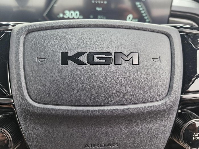 2025 KGM Musso EV 2WD Black Edge O100 MY26 Grand White