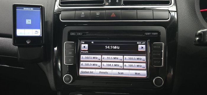 2014 Volkswagen Polo GTI 6R MY15 Deep Black