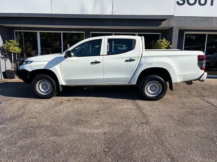2020 Mitsubishi Triton GLX MR MY20 4X4 Dual Range White