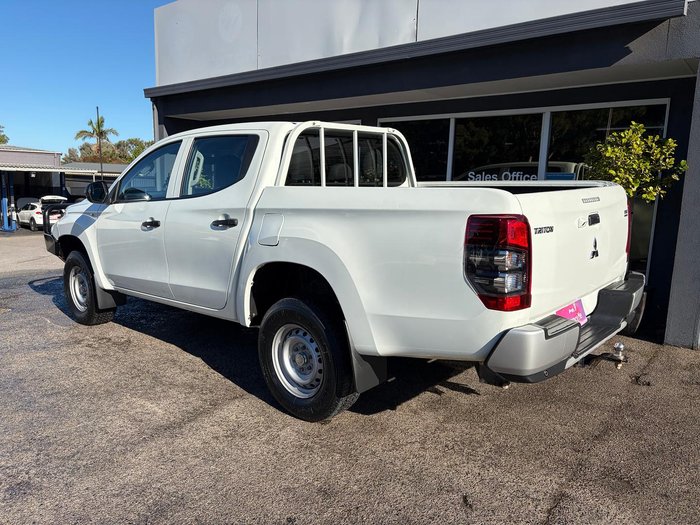 2020 Mitsubishi Triton GLX MR MY20 4X4 Dual Range White