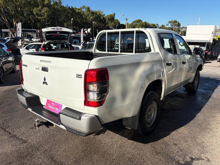 2020 Mitsubishi Triton GLX MR MY20 4X4 Dual Range White