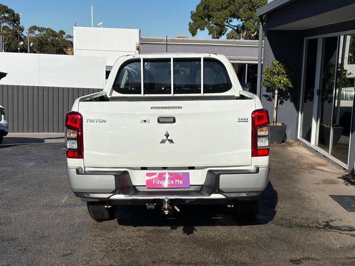 2020 Mitsubishi Triton GLX MR MY20 4X4 Dual Range White