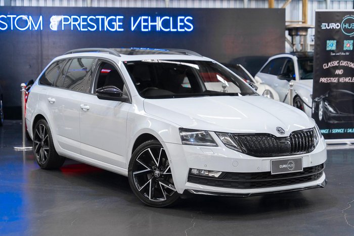 2020 SKODA Octavia Sport 110TSI NE MY20.5 Moon White