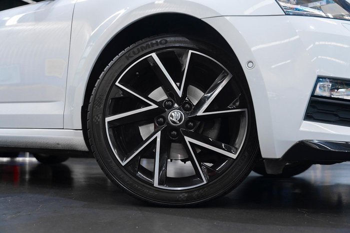 2020 SKODA Octavia Sport 110TSI NE MY20.5 Moon White
