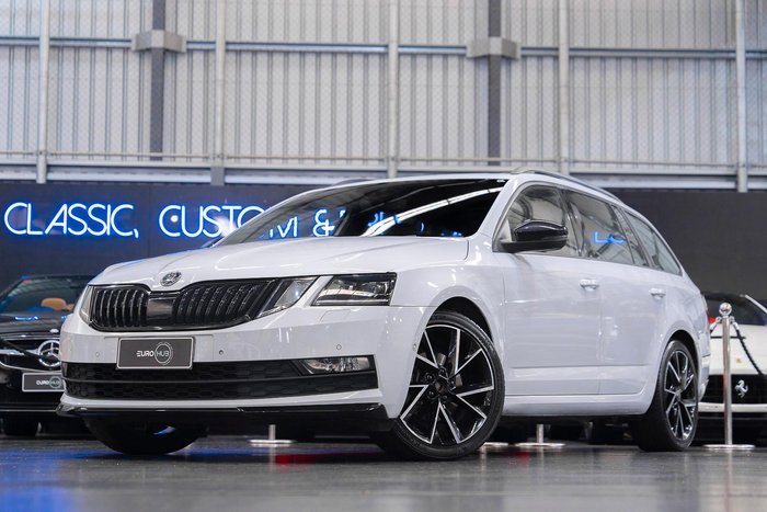 2020 SKODA Octavia Sport 110TSI NE MY20.5 Moon White