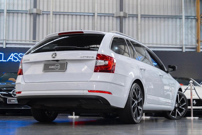2020 SKODA Octavia Sport 110TSI NE MY20.5 Moon White